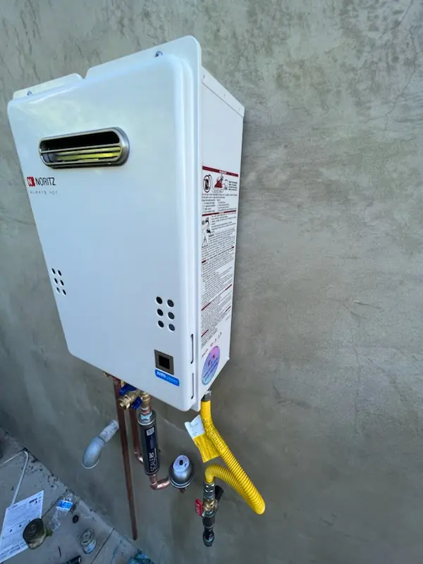 Tankless water heater installation for Pahrump homes